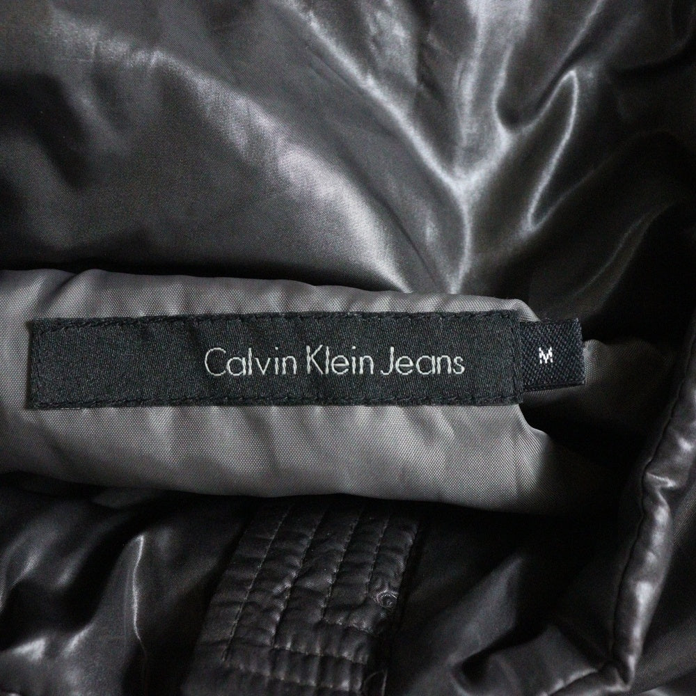 Calvin Klein Jeans(カルバンクラインジーンズ) ボリュームネック ダウンコート ブラウン レディース 〇