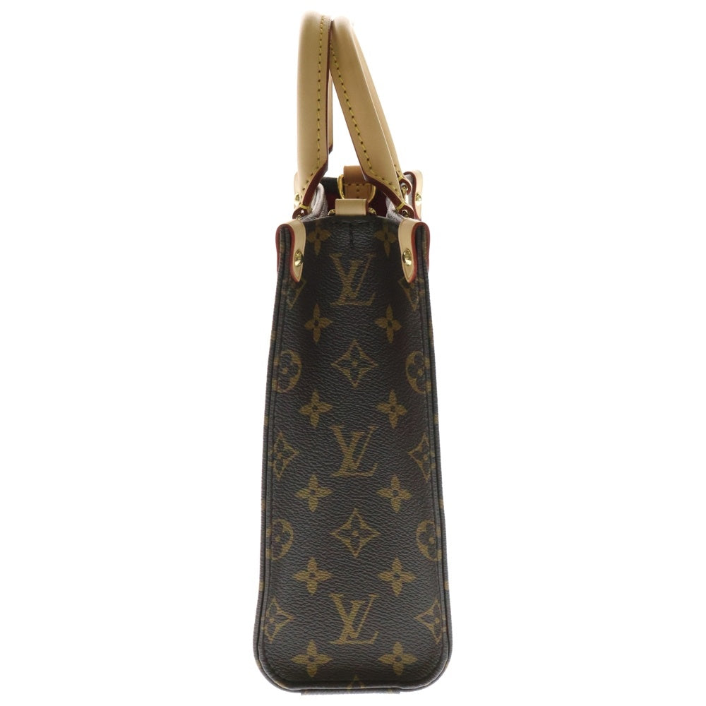 LOUIS VUITTON(ルイヴィトン) モノグラム サックプラBB レザー2WAYハンドバッグ ショルダーバッグ ブラウン M46265