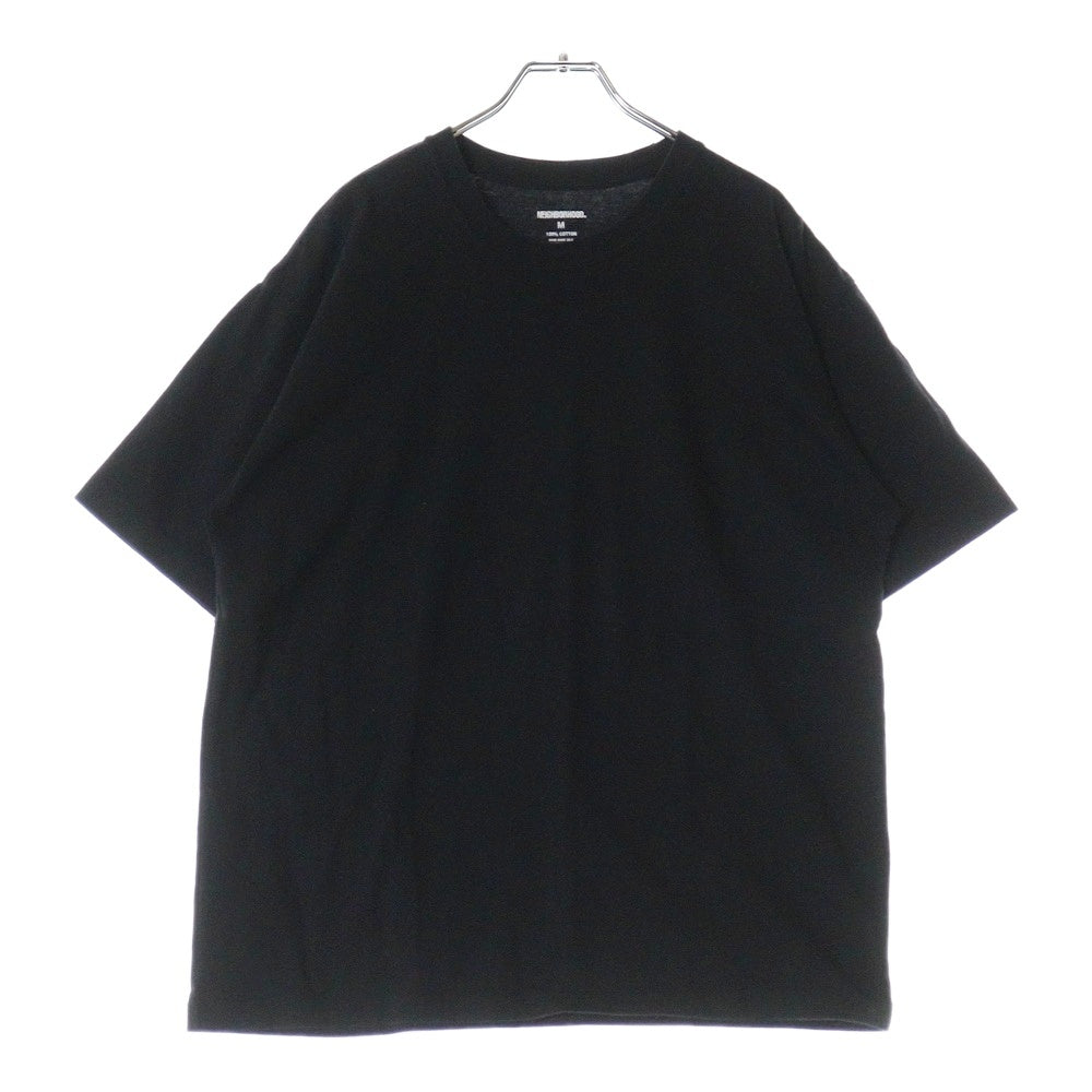 NEIGHBORHOOD(ネイバーフッド) バックロゴプリント 半袖Tシャツ カットソー ブラック