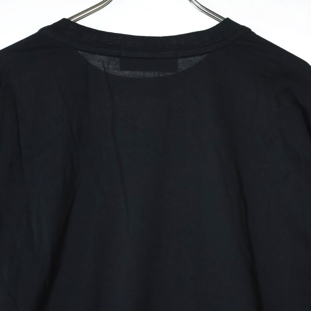 STONE ISLAND(ストーンアイランド) LOGO PATCH LONG SLEEVE ロゴパッチ ワッペン ロングスリーブ 長袖Tシャツ カットソー ブラック 81152273