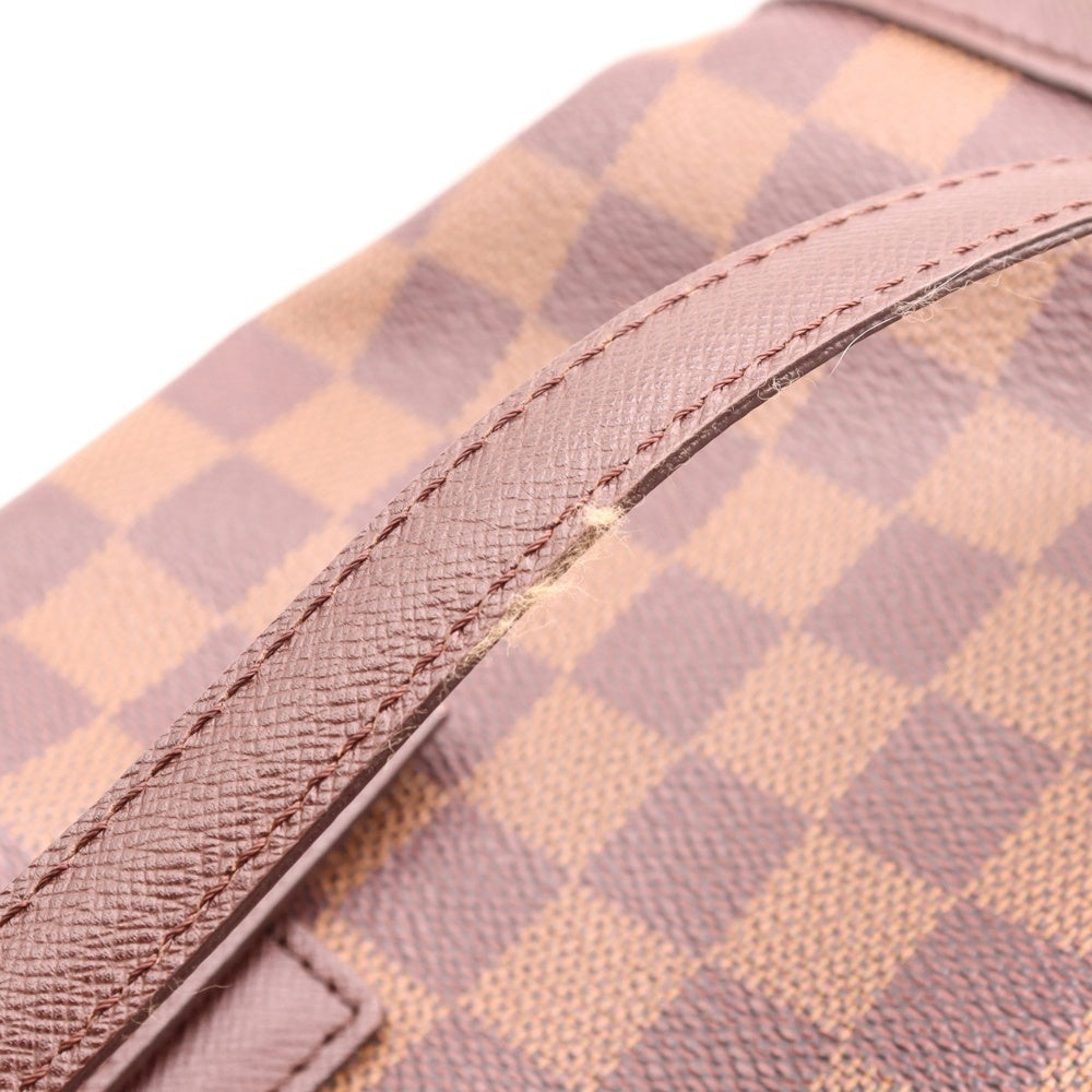 LOUIS VUITTON(ルイヴィトン) ダミエ マレ ブラウン PVC ハンドバッグ トートバッグ ポーチ付 M42240