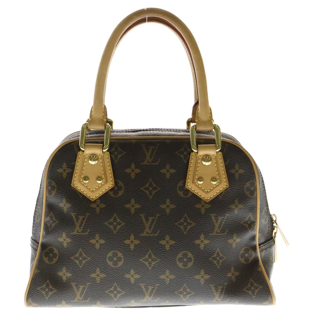 LOUIS VUITTON(ルイヴィトン) モノグラム マンハッタンPM ブラウン PVC ハンドバッグ M40026 レディース