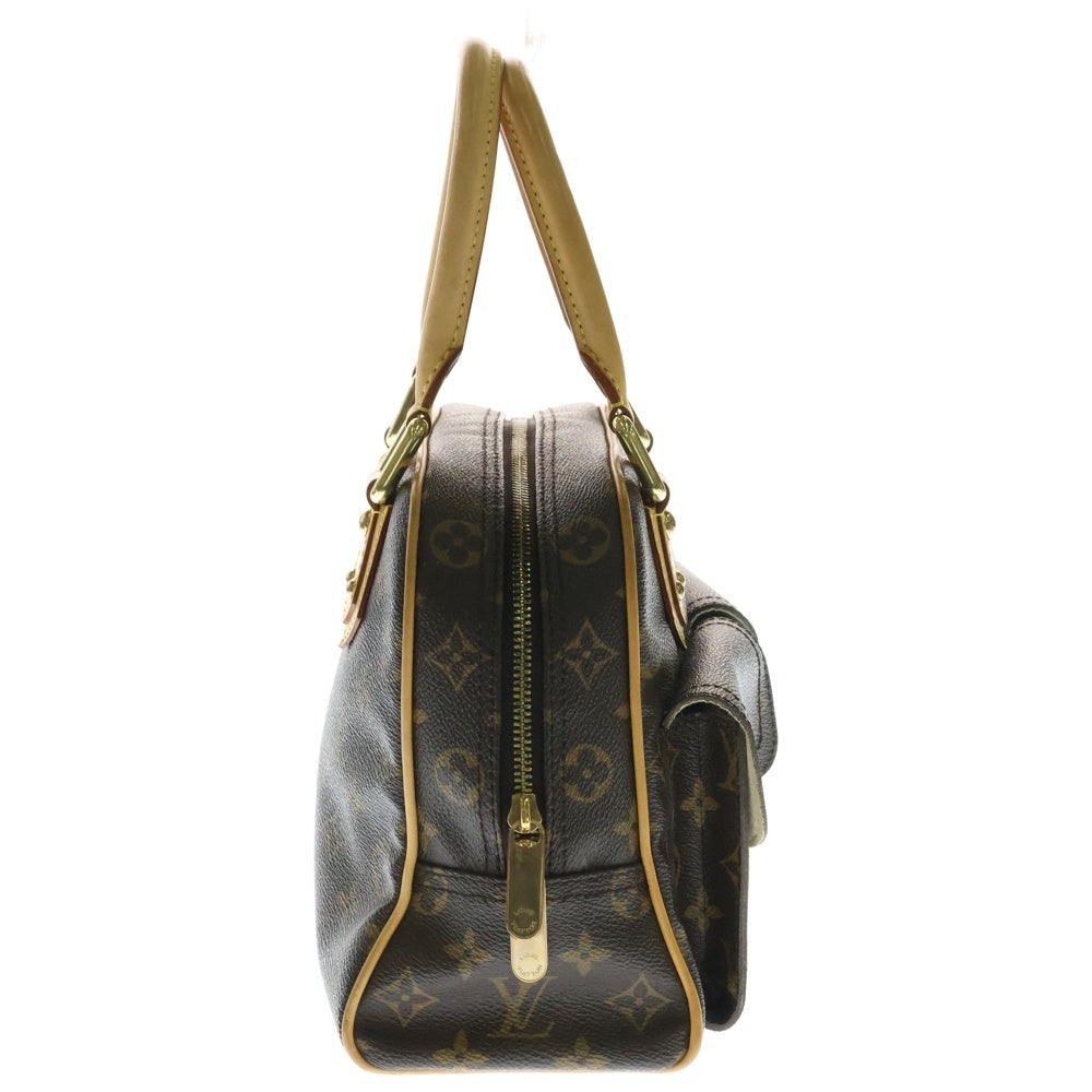 LOUIS VUITTON(ルイヴィトン) モノグラム マンハッタンPM ブラウン PVC ハンドバッグ M40026 レディース