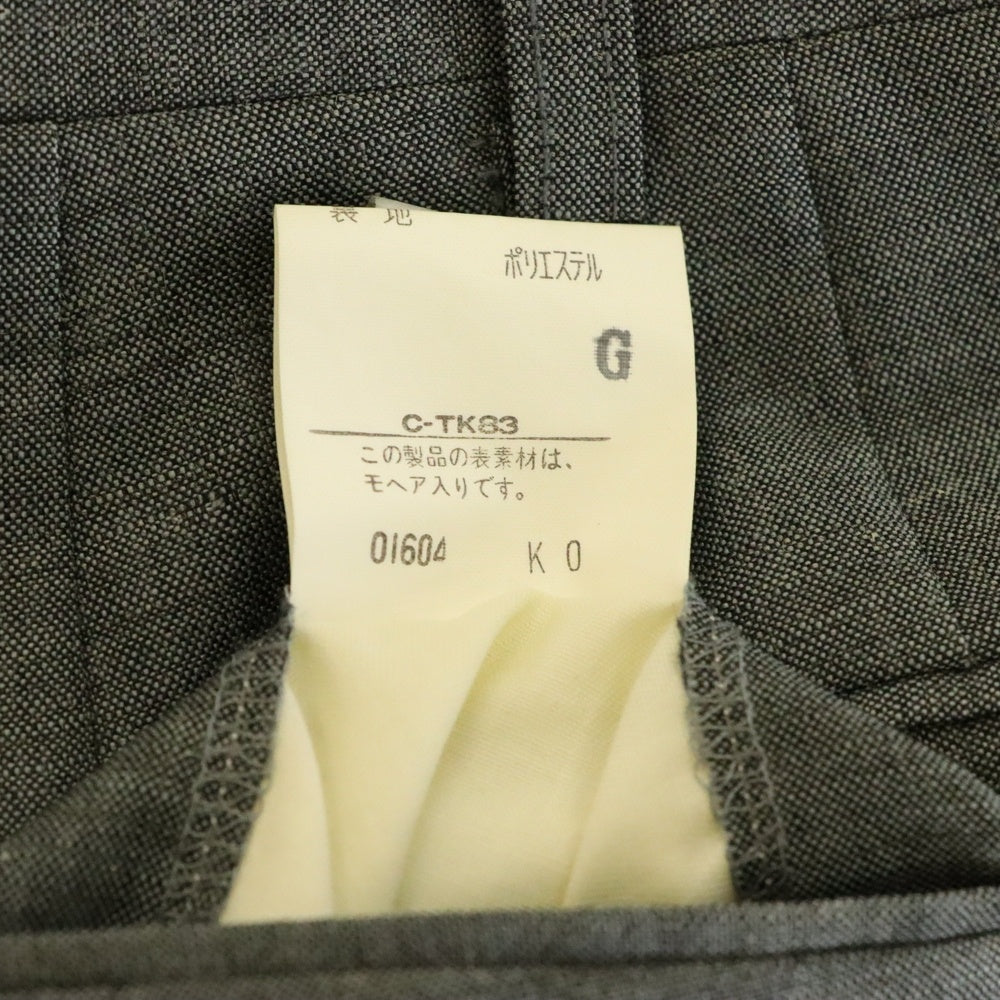BURBERRYS(バーバリーズ) ノッチドラペル 2Bテーラードジャケット スラックスパンツ スーツ セットアップ グレー WF240-126-27