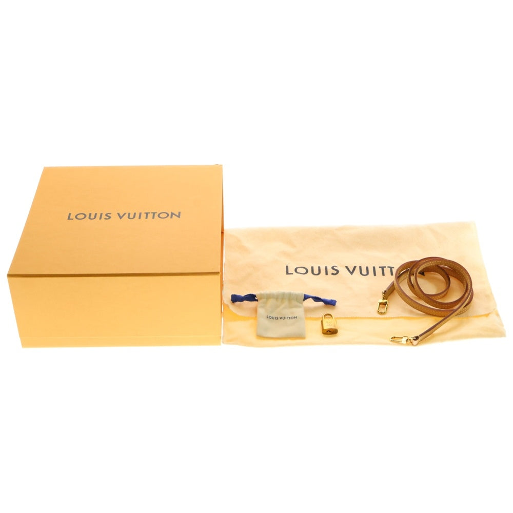 LOUIS VUITTON(ルイヴィトン) アルマBB モノグラム PVC レザー 2WAY ハンド ショルダーバッグ ゴールド金具 ブラウン M53152