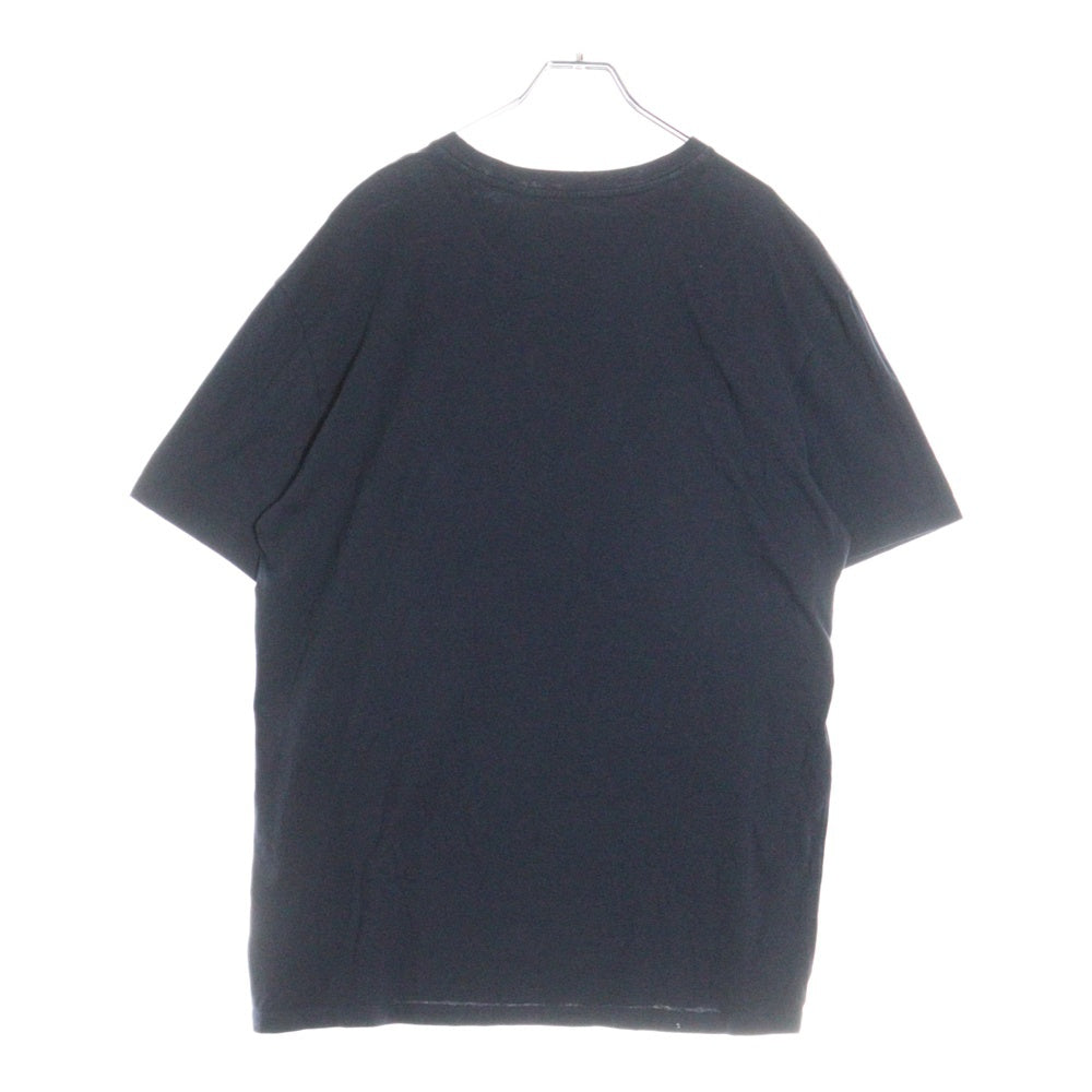 VALENTINO(ヴァレンティノ) フロント ワッペンロゴ クルーネック 半袖Tシャツ カットソー ネイビー 1V3MG10V8RB