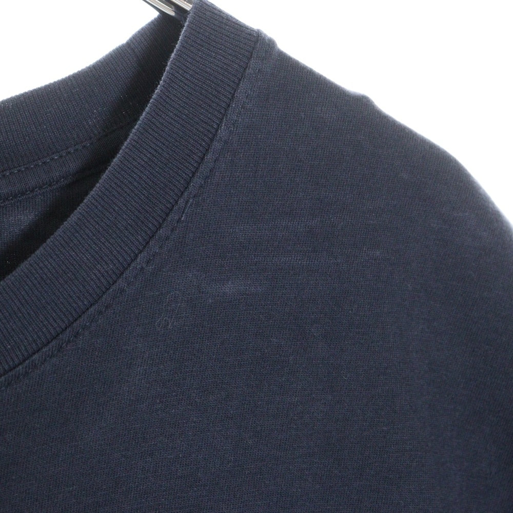 VALENTINO(ヴァレンティノ) フロント ワッペンロゴ クルーネック 半袖Tシャツ カットソー ネイビー 1V3MG10V8RB