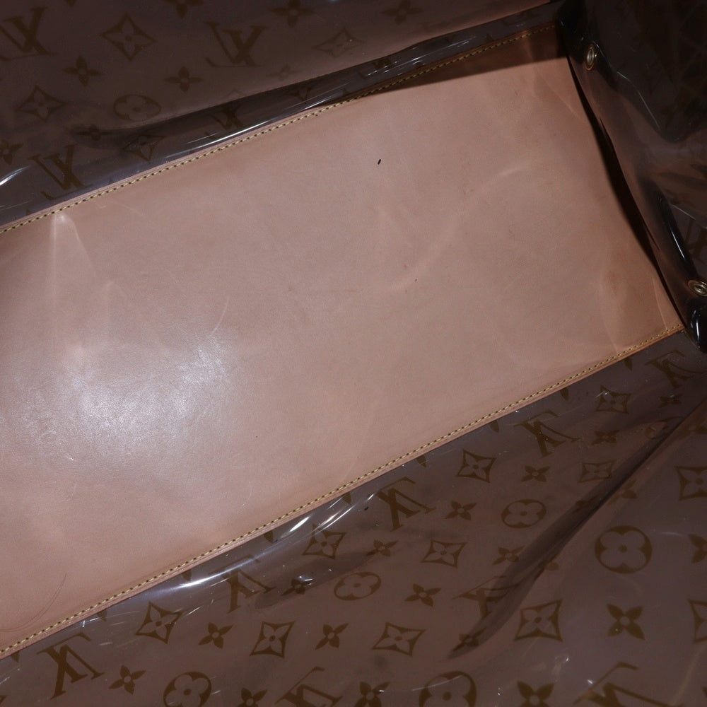 LOUIS VUITTON(ルイヴィトン) モノグラム カバ クルーズ トートバッグ ハンドバッグ ブラウン レザー ゴールド金具 M50500