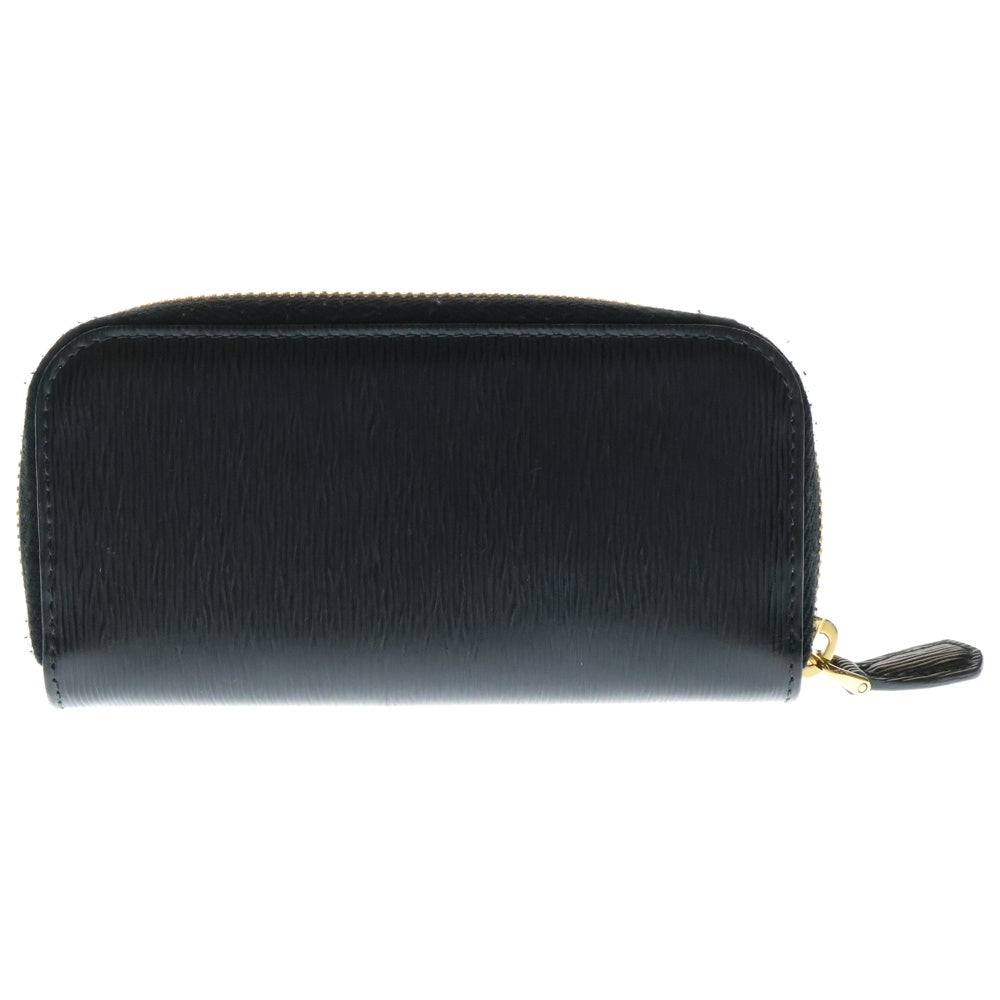 PRADA(プラダ) サフィアーノ 6連キーケース ブラック ゴールド金具 レザー 1PG604