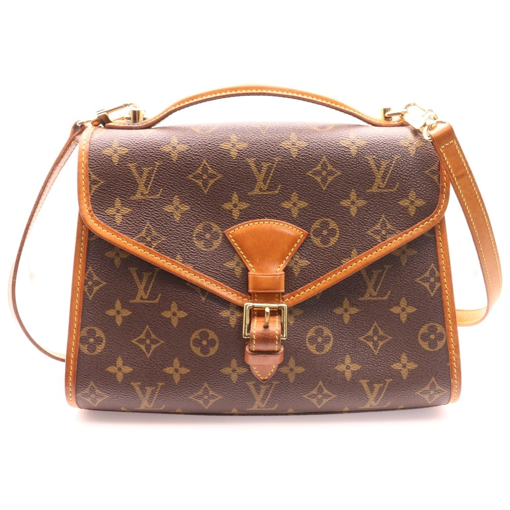LOUIS VUITTON(ルイヴィトン) モノグラム ベルエア 2WAYバッグ ショルダーバッグ ハンドバッグ ブラウン ゴールド金具 M51122
