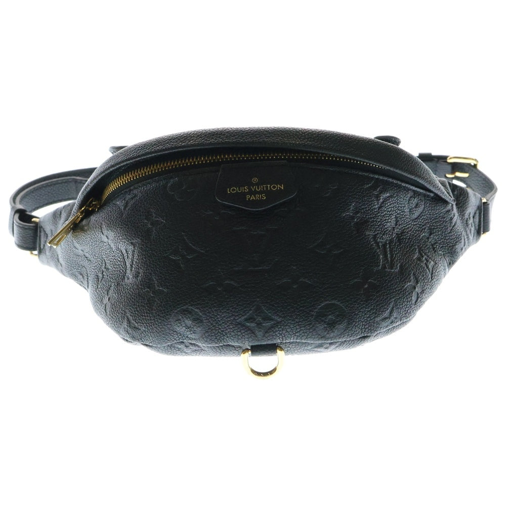 LOUIS VUITTON(ルイヴィトン) モノグラムアンプラント バムバック ショルダーバッグ ノワール ブラック レザー M44812