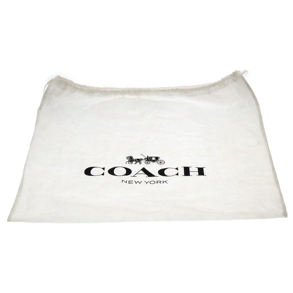COACH(コーチ) トートバッグ ハンドバッグ 花柄 フラワー ブルー デニム×レザー ゴールド金具