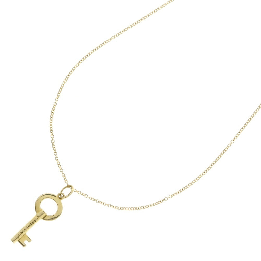 TIFFANY&Co(ティファニー) モダン キー ネックレス ペンダント K18 YG イエローゴールド ジュエリー