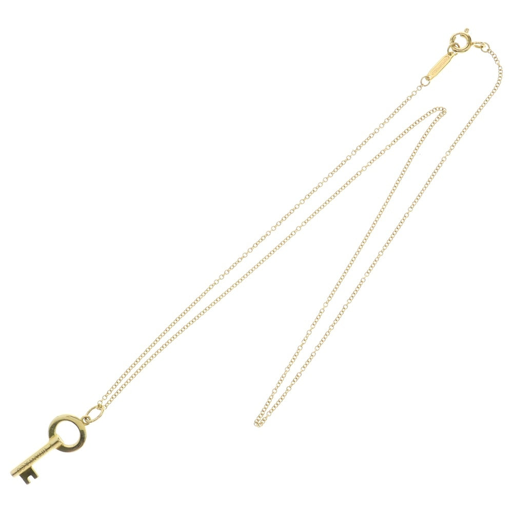 TIFFANY&Co(ティファニー) モダン キー ネックレス ペンダント K18 YG イエローゴールド ジュエリー