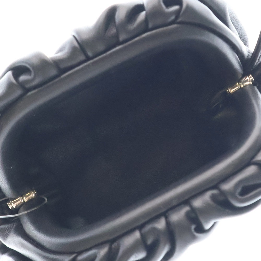BOTTEGA VENETA(ボッテガヴェネタ) ザポーチ コインケース ポーチ 収納 小物入れ ブラック レザー