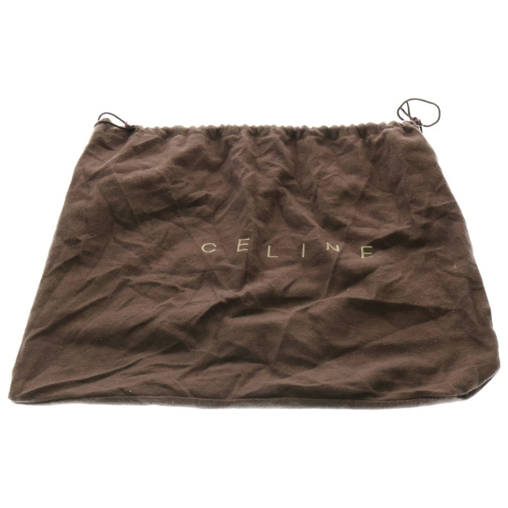 CELINE(セリーヌ) ホースキャリッジ ハンドバッグ ワンショルダーバッグ ミニバッグ ブルー×ブラウン ゴールド金具 マルチカラー PVC