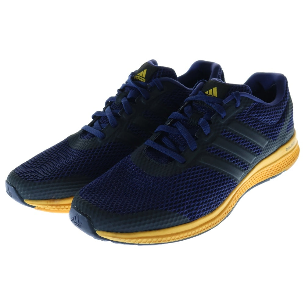 adidas(アディダス) Mana bounce マナバランス ローカットスニーカー US10 1/2/28.5cm ブルー 〇