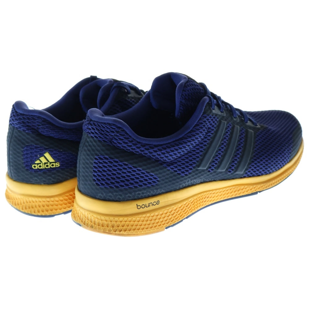 adidas(アディダス) Mana bounce マナバランス ローカットスニーカー US10 1/2/28.5cm ブルー 〇