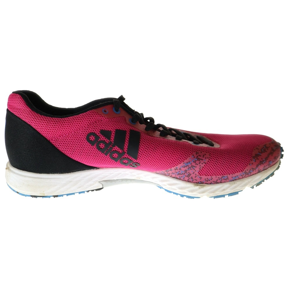 adidas(アディダス) adizero rc アディゼロ ランニングシューズ ローカットスニーカー ピンク/ブルー BB7340〇