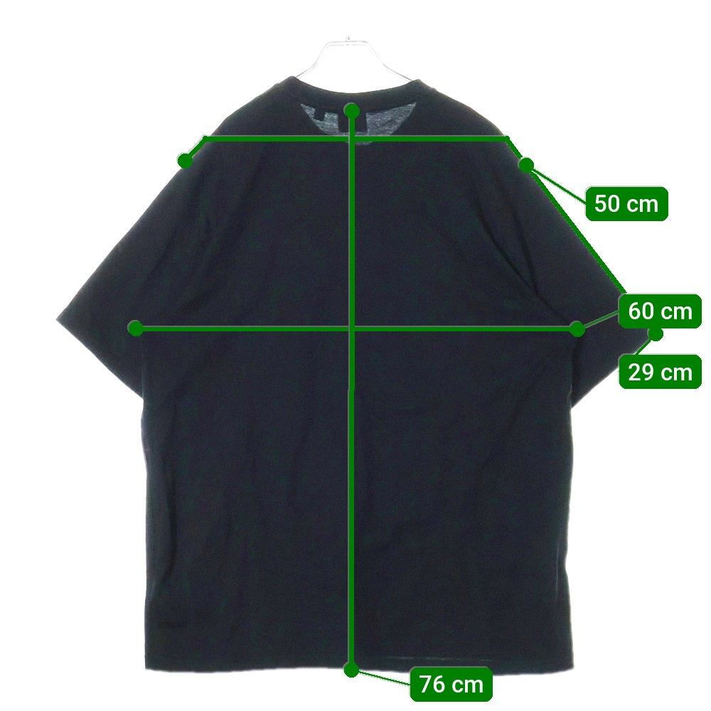 BURBERRY(バーバリー) ロゴ 半袖 Tシャツ ブラック コットン #XXL 8078118