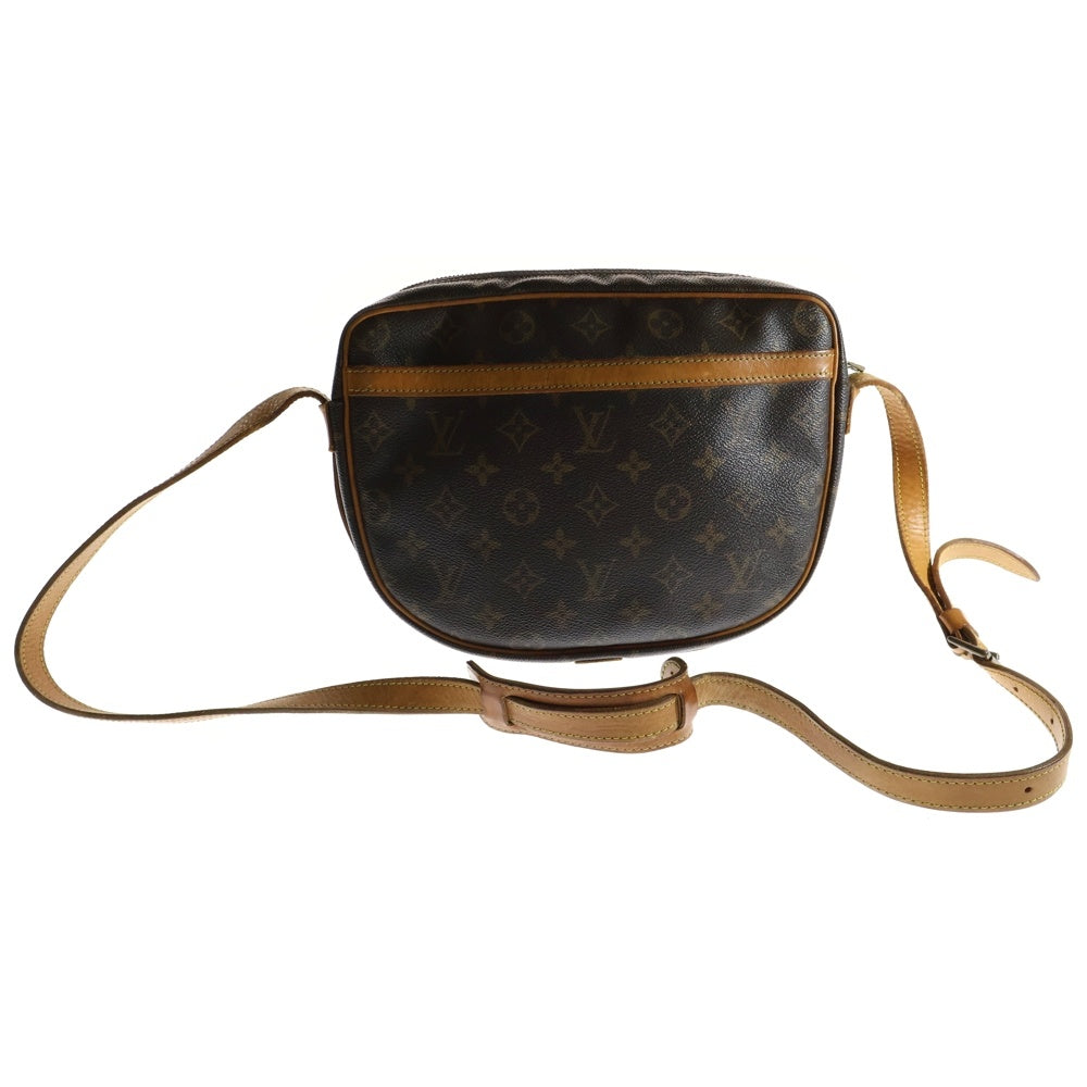 LOUIS VUITTON(ルイヴィトン) モノグラム ジュヌフィーユ25 ショルダーバッグ ブラウン ゴールド金具 レザー×PVC M51226