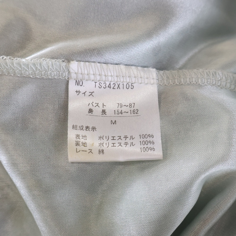 NO BRAND(ノーブランド) axes femme アクシーズファム 城柄プリント シアー フリル ジャンパースカート ワンピース ライトブルー/ブラウン レディース TS342X105