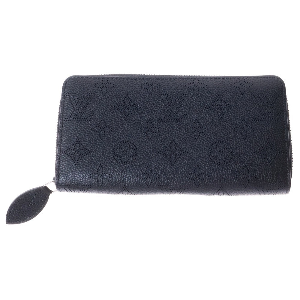 LOUIS VUITTON(ルイヴィトン) マヒナ ジッピーウォレット ロングウォレット 長財布 ブラック ノワール シルバー金具 レザー M61867
