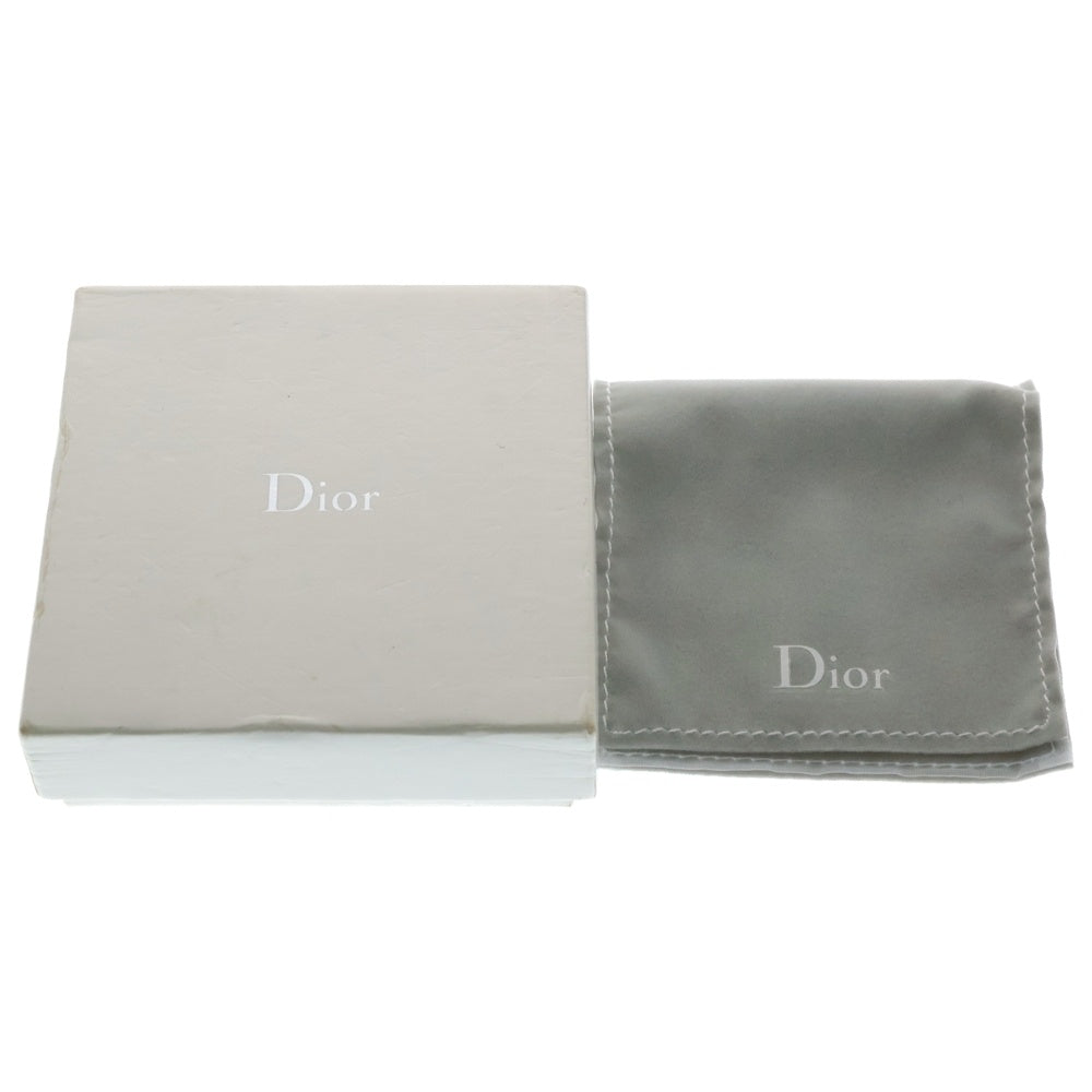 Christian Dior(クリスチャンディオール) スターロゴ フープ ピアス ハート イヤーアクセサリー シルバー