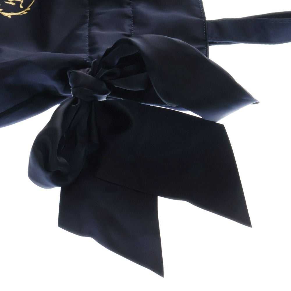 Maison de FLEUR(メゾンドフルール) ロゴナイロンバッグ ネイビー