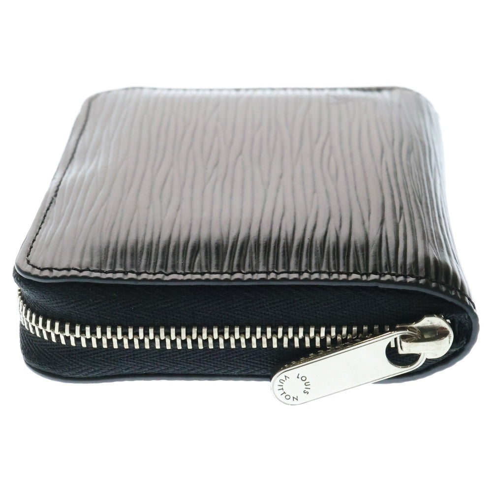 LOUIS VUITTON(ルイヴィトン) エピ ジッピーコインパース 財布 レザーコインケース ブラック ノワール シルバー金具 M60152