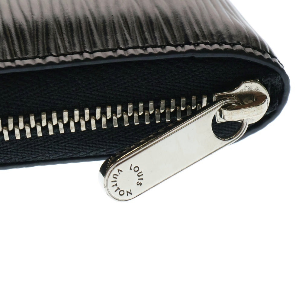 LOUIS VUITTON(ルイヴィトン) エピ ジッピーコインパース 財布 レザーコインケース ブラック ノワール シルバー金具 M60152