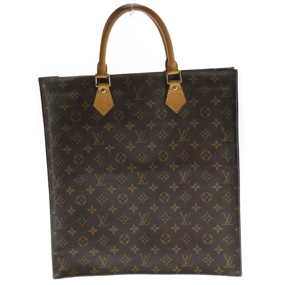 LOUIS VUITTON(ルイヴィトン) モノグラム サックプラ M51140 ブラウン PVC ハンドバッグ