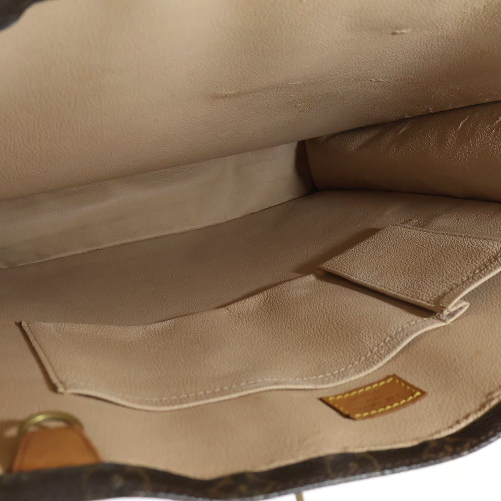 LOUIS VUITTON(ルイヴィトン) モノグラム サックプラ M51140 ブラウン PVC ハンドバッグ