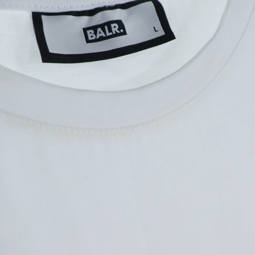 BALR.(ボーラー) ロゴTシャツ 白 コットン ♯L
