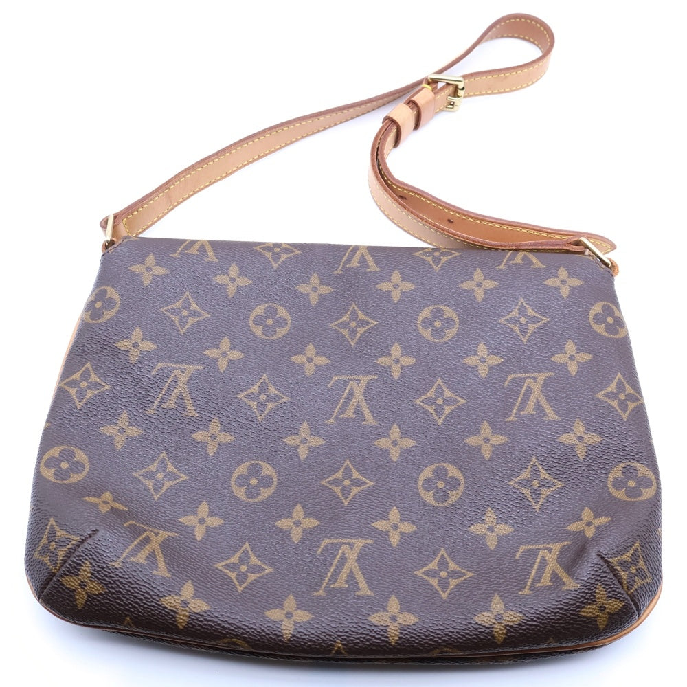 LOUIS VUITTON(ルイヴィトン) モノグラム ミュゼットタンゴ ショートストラップ ブラウン PVC ショルダーバッグ M51257