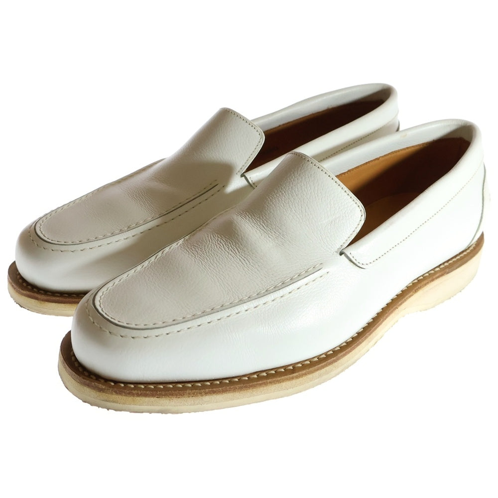 JOHN LOBB(ジョンロブ) MIAMI マイアミ レザー ローカットシューズ ローファー スリッポン ホワイト 2099