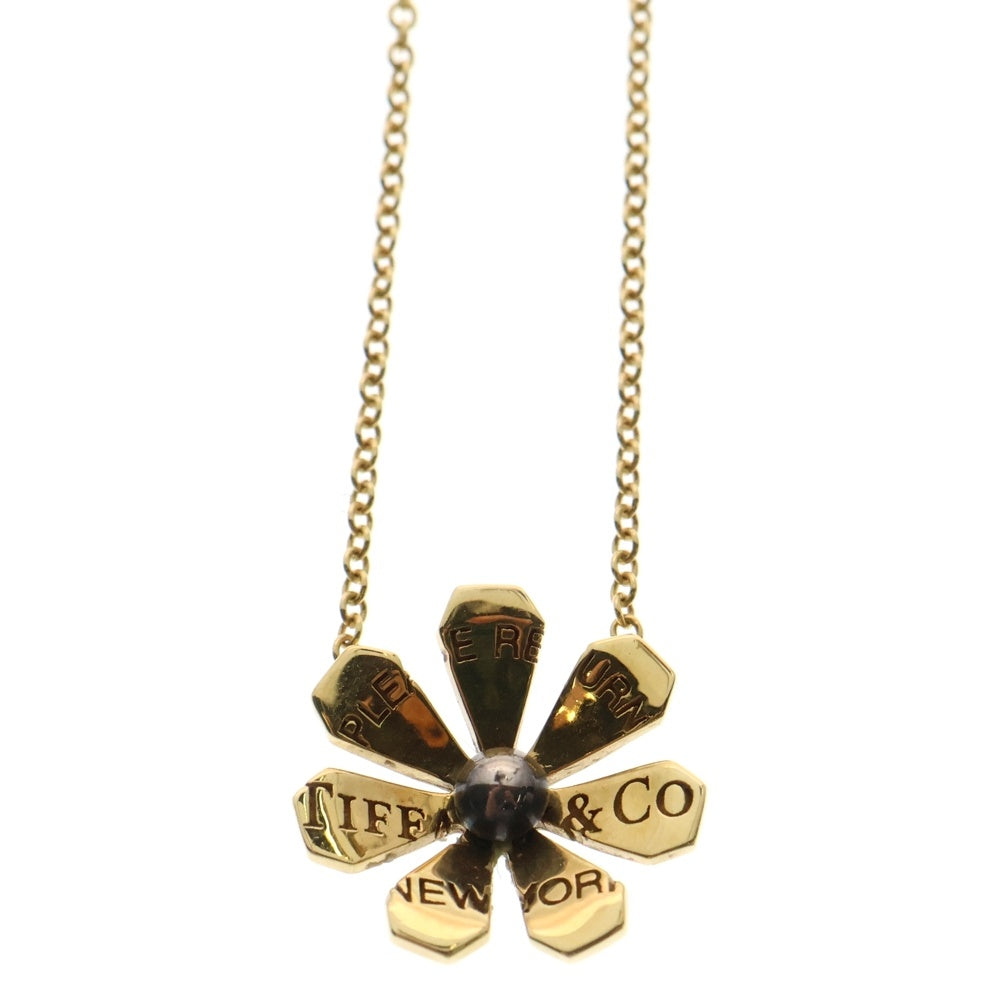 TIFFANY & Co.(ティファニー) リターントゥティファニー ラブ レディ バグズ デイジー ネックレス K18YG イエローゴールド