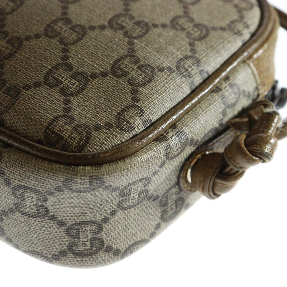 GUCCI(グッチ) GGプラス ショルダーバッグ ブラウン ヴィンテージ
