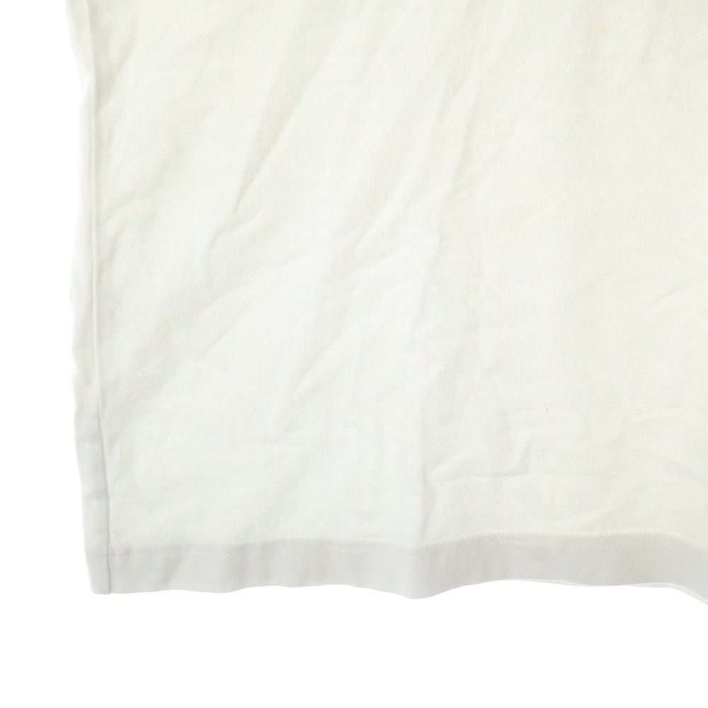 LOUIS VUITTON(ルイヴィトン) 23AW ビーズロゴ 刺繍 クルーネック 半袖Tシャツ カットソー ホワイト RM232M NPG HPY35W