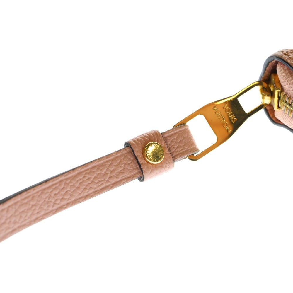 LOUIS VUITTON(ルイヴィトン) モノグラムアンプラント ジッピーウォレット ロングウォレット 長財布 ピンク ゴールド金具 レザー ローズプードル M64090