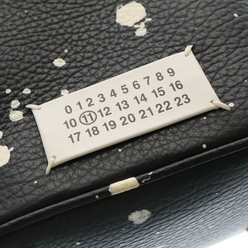 Martin Margiela 11(マルタンマルジェラ) 5AC バケットバッグ ブラック レザー ショルダーバッグ S61WG0035