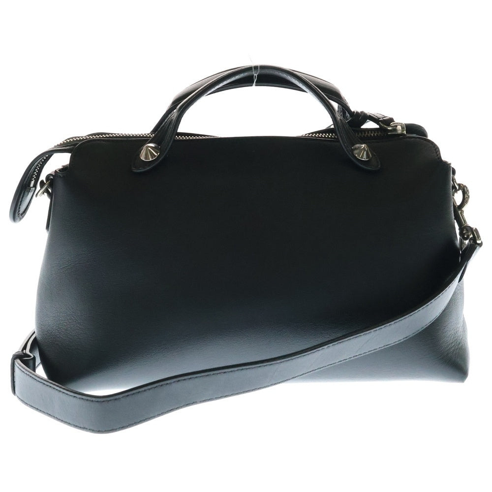 FENDI(フェンディ) バイザウェイ ミディアム 2WAYバッグ ハンドバッグ ショルダーバッグ ブラック シルバー金具 レザー