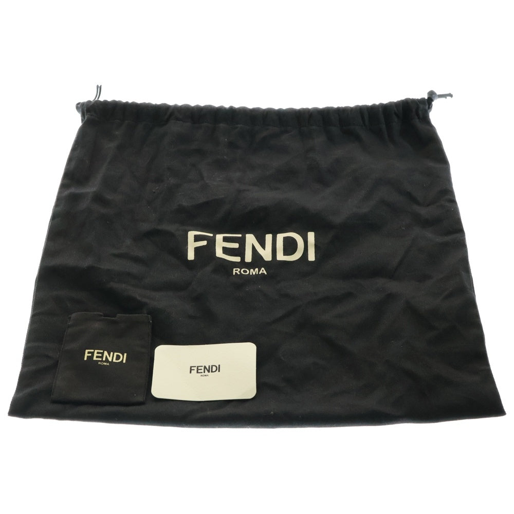 FENDI(フェンディ) バイザウェイ ミディアム 2WAYバッグ ハンドバッグ ショルダーバッグ ブラック シルバー金具 レザー
