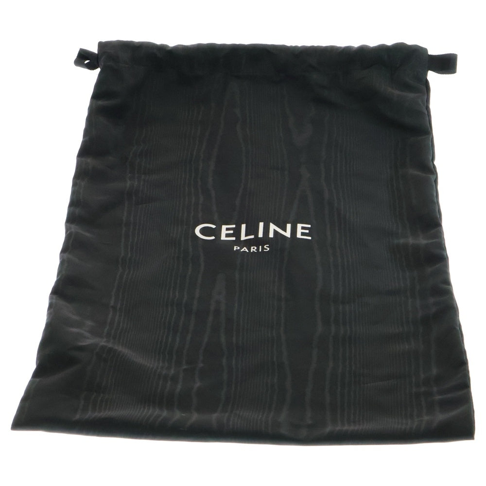 CELINE(セリーヌ) サングルバケット スモール ロゴレザーショルダーバッグ ベージュ レディース