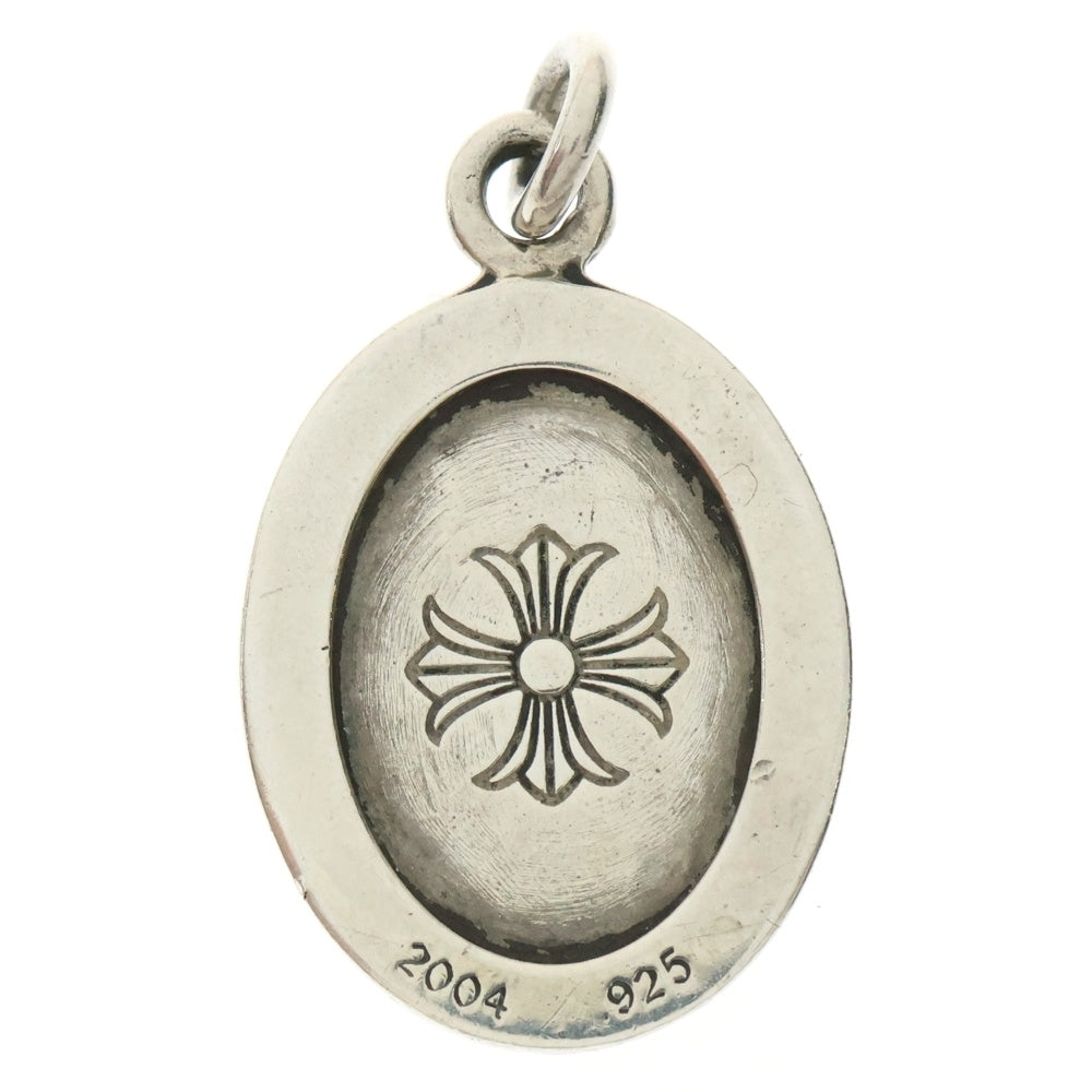 CHROME HEARTS(クロムハーツ) ANGEL MEDAL OVAL オーバルエンジェルメダル ペンダントトップ シルバー BCA207