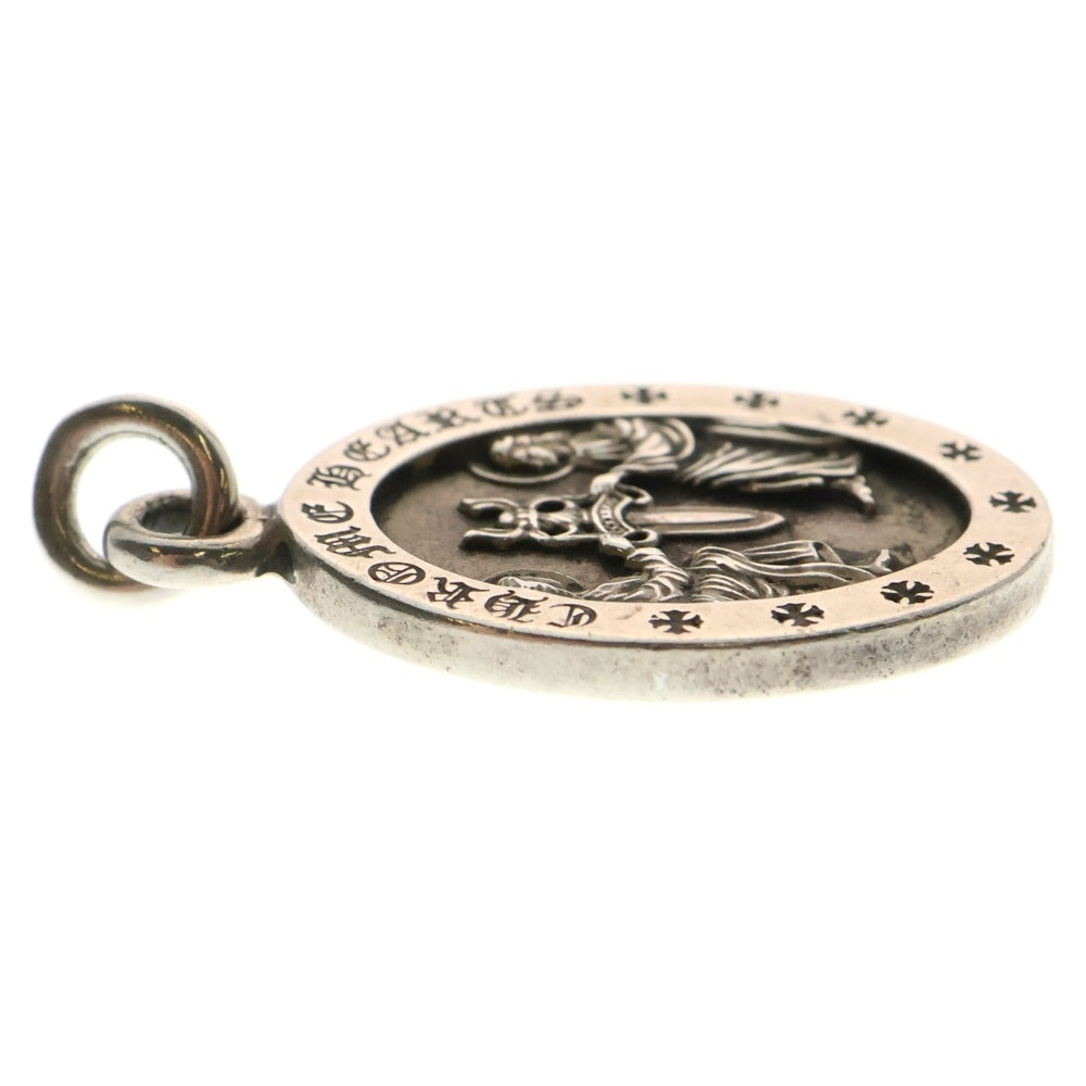 CHROME HEARTS(クロムハーツ) ANGEL MEDAL OVAL オーバルエンジェルメダル ペンダントトップ シルバー BCA207