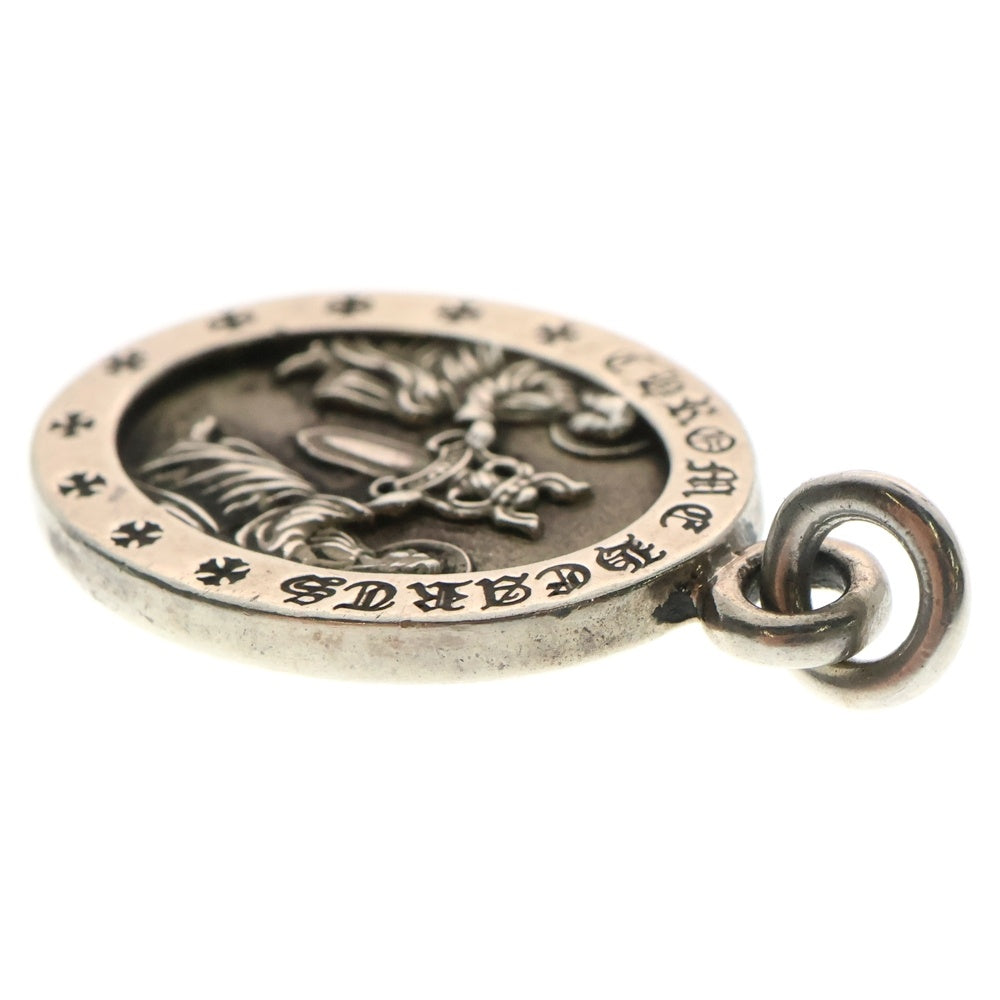 CHROME HEARTS(クロムハーツ) ANGEL MEDAL OVAL オーバルエンジェルメダル ペンダントトップ シルバー BCA207