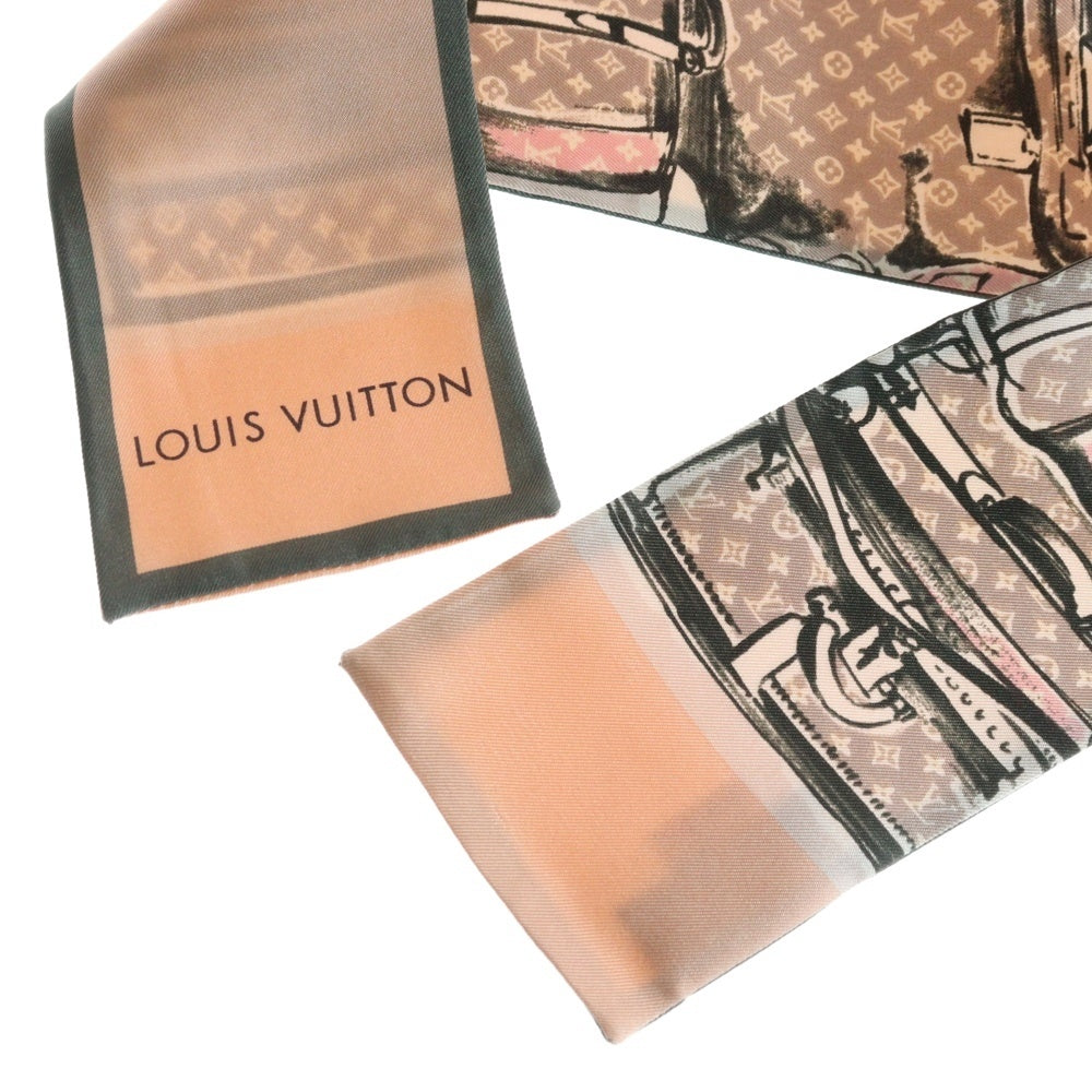 LOUIS VUITTON(ルイヴィトン) バンドー トランク スカーフ シルク