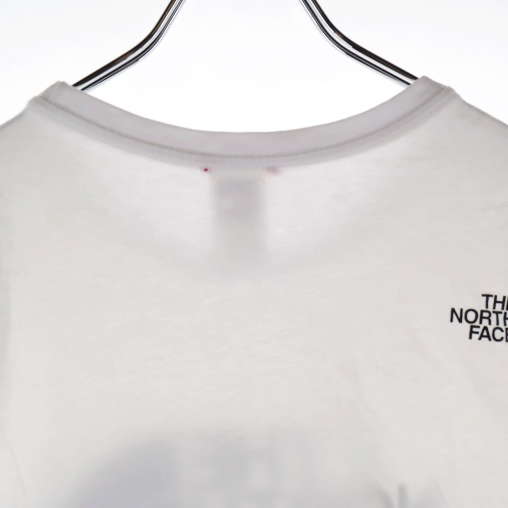 THE NORTH FACE(ザノースフェイス) フロントロゴ 半袖Tシャツ ホワイト 2TX3