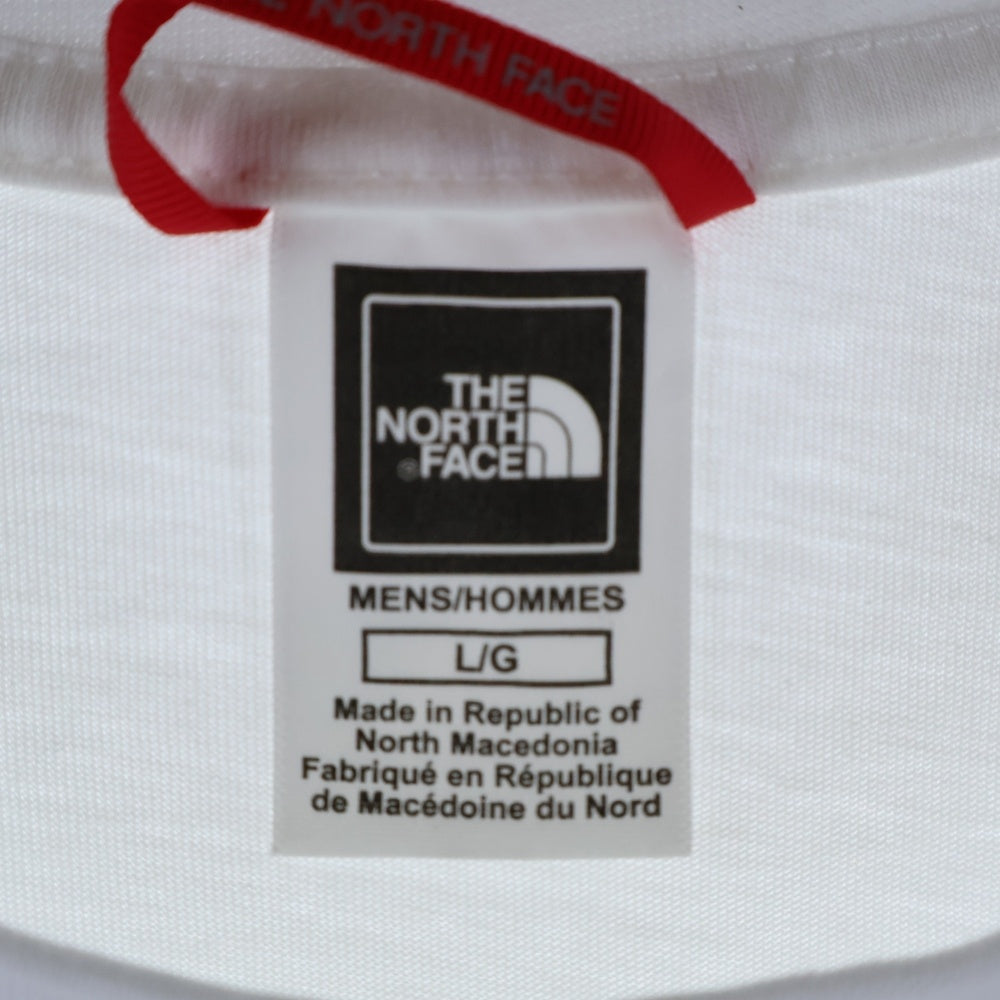 THE NORTH FACE(ザノースフェイス) フロントロゴ 半袖Tシャツ ホワイト 2TX3